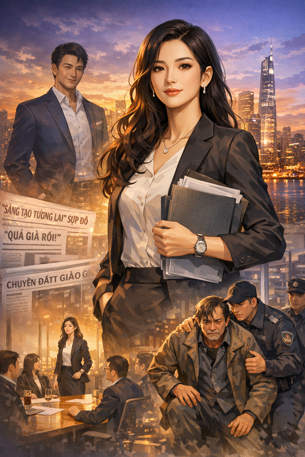 Tôi già quá à? Tôi khiến ông phá sản luôn