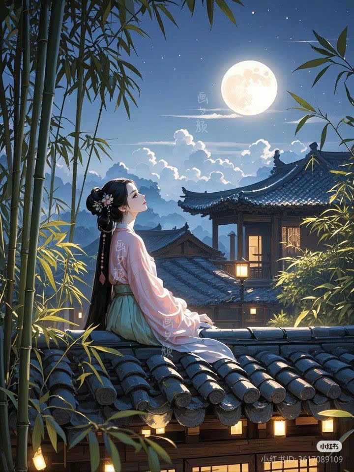 TRĂNG SOI CHIẾU CỐ NHÂN